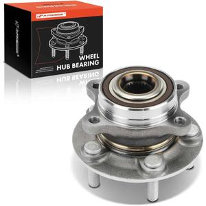 A-Premium Front Wheel Bearing and Hub Assembly with 5-Lug Compatible with Ford and Lincoln Models - Fusion 2013-2020, MKZ 2013-2016, Police Responder Hybrid 2019-2020, SSV Plug-In Hybrid 2019-2020