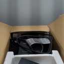 TURBRO Suburbs 20 in. Electric Fireplace Infrared Heater with Crackling Sound, Freestanding Fireplace Stove with Realistic Flame Effect, CSA Certified, Overheating Protection, Easy to Assemble, 1400W (Black)