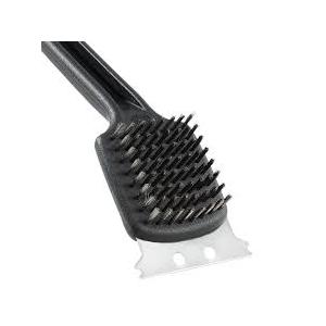Grill Worx BAR-B-Q Sm Stainless Steel Brush With Scraper For Grills & Hibachis Grill Worx BAR-B-Q Sm Stainless Steel Brush With Scraper For Grills & Hibachis