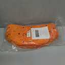 BLUE PANDA Plush Jack-O-Lantern Trick or Treat Basket for Halloween, Pumpkin Bucket for Candy (Orange, 8 x 8 in)