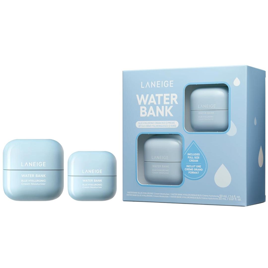 LANEIGE Water Bank Blue Hyaluronic Moisturizer: Barrier-Boosting Hydration, Squalane, Ceramide, Dermatologist-tested