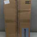 Soft Elongated Vinyl Toilet Seat, White - 19 Inch Soft Vinyl Cover with Comfort Foam Cushioning - Fits All Elongated Size Fixtures - Easy to Install Fantasia by Achim Home Decor