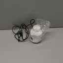 Electric Pump for Vacuum Storage Bags Travel Vacuum Pump for Various Vacuum Seal Bags Portable Vacpack Air Pump for Compression Clothing Blanket Luggage White(Storage Bag Not Included)