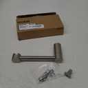 Moen Align Brushed Nickel Pivoting Wall Mounted Modern Toilet Paper Holder, YB0408BN (1-(Pack))