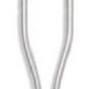 Adjustable Adult Crutches for Walking, Silver Aluminum Crutch with Comfortable Underarm Pad and Handgrip (52-510)