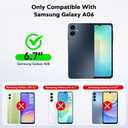 for Samsung Galaxy A06 Phone Case,Galaxy A06 4g Case,Snap On,3D Cartoon Cute Kawaii Fun Cool Funny Phone Case,Full Body Protection Camera Protection Cover for man Women Teen Blue Red Black