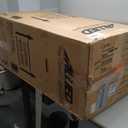 Bedsure Foldable Human Dog Bed - 2 in 1 Flexible Giant Human Dog Bed for Adult People with Supportive Bolster Egg Foam, Waterproof Liner, Calming Fluffy Faux Fur Orthopedic Big Bean Bed, Dark Grey