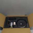 HUCKLE Bathroom Shower Head with Tub Faucet, 8-Inch Black Rainfall Shower Head with Shower Valve, Stainless Steels Shower System, Bathtub Faucet Set with Shower Valve Kit