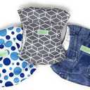 Dr. Judy Morgan's Naturally Healthy Pets Washable Male Dog Diaper Belly Band wrap Print Colors (Large)