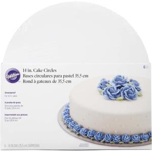 Wilton Performance Pans Aluminum Round Cake Pan, Small and Medium 4 Piece Set, 14 Inch