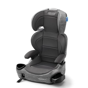 Graco TurboBooster 2.0 LX Highback & Backless Booster Car Seat, Gannon Front Adjust Latch, Ages 4-10, 40-100lb, Up to 57in, Height-Adjustable Headrest, ProtectPlus Engineered, Hideaway Cup Holders, MFD 03/10/2026