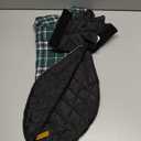 Kuoser Waterproof Dog Coat, Reversible Dog Jacket for Large Dogs, Adjustable Durable Doggie Winter Coat for Groowing Puppies Warm Puppy Cold Weather Apparel, Green L (Large (Pack of 1))