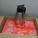 FillTouch 6 Pcs 68 oz Thermal Coffee Carafe Insulated Carafe, Silver