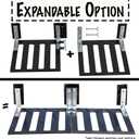 Pickleball Paddle Rack - Pickleball Holder  Holds 4 Paddle with Option to add More. Heavy-Duty Paddle Holder All Weather. Easy Instalation Hardware Included.