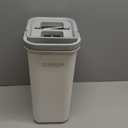 JOYMOOP Mop and Bucket with Wringer Set, Hands Free Flat Floor Mop and Bucket, with 3 Washable Microfiber Pads, Wet and Dry Use, Floor Cleaning System