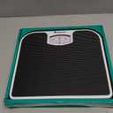 Adamson A21 Analog Scales for Body Weight - Up to 300 LB - New - Anti-Skid Rubber Surface + Large Numbers - Analog Bathroom Scale - Affordable - Durable with 20-Year Assurance - Black