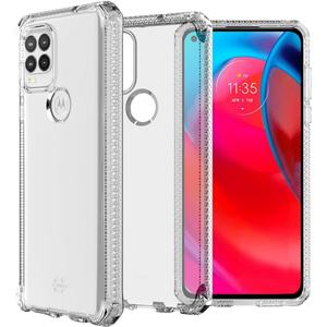 ITSKINS Spectrum // Clear Compatible with Motorola Moto G Stylus 5G, Protective Phone Case, Slim Hybrid Case, Anti-Yellowing, and Heavy Duty Shockproof Cover, Military Phone Case - Transparent ITSKINS Spectrum // Clear Compatible with Motorola Moto G Stylus 5G, Protective Phone Case, Slim Hybrid Case, Anti-Yellowing, and Heavy Duty Shockproof Cover, Military Phone Case - Transparent