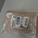 TYUU Waffle Bath Mat, Boho Bathroom Rugs Non Slip Washable Super Absorbent Quick Dry Farmhouse Bathroom Decor, 30"x20" Khaki