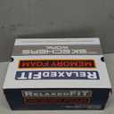 Skechers Mens Work Relaxed Fit Watab Shred Treads Athletic Non Slip Work Shoes (9.5, Black)