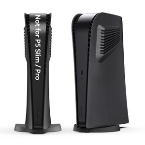 innoAura P5 Plates Cover Faceplates for 2020 Model P5 Digital Edition, Enhanced Cooling Vents & Dust Filter, Anti-Scratch Protective Case with Heat Dissipation Design (Black)