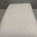 100% Natural Talalay Latex Pillow Sleeping Bed Pillows, Extra Soft Luxury Queen Pillow, Perfectly Aligns for Side/Back Pain, Stomach, Neck, Removable Breathable Cotton Cover (Queen (Medium))