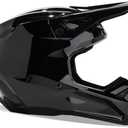 Fox Racing Unisex V1 Motocross Dirt Bike Helmet, Black, Medium