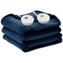 Tangkula 84"x90" Heated Blanket Queen Size Electric Heated Throw Blanket w/ Timer