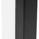 VIVO Steel Magnetic 14 inch Cable Management Channel for Under Desk Leg, No Drill Cord Organizer for Home Office, Black, DESK-AC01-1MB Black