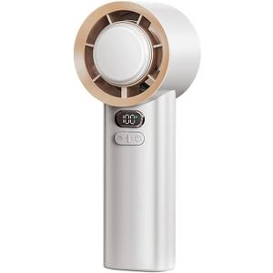 Portable Fan for Travel Mini: Pocket Small Handheld Hand Held Rechargeable Battery Operated USB Charger - Gifts for Women Teens - Summer to a Beach for a Cooling vacation