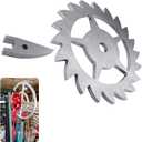 Ratchet & Paw Gear Fit for Santa Maria Grill, Suitable for Any 1/2" Round bar or Square tubing for The Handle Assembly, and LavaLock Spring Handles, 1 Pcs