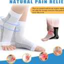 Neuropathy Socks for Women, 6Pairs Soothe Compression Socks for Neuropathy Pain, Ankle Brace Plantar Fasciitis Swelling Relief