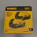 DEWALT 20V MAX* XR Battery, 4.0-Ah, 2-Pack (DCB204-2), Black