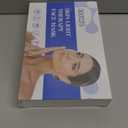 Red Light Photon Facial Mask with Wireless Rechargeable Design, 7 Custom Modes with Infrared, Portable & Rechargeable for Home Use, White