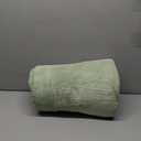 PAVILIA Soft Fleece Light Green Throw Blanket for Couch, Lightweight Plush Warm Blankets for Bed, Fuzzy Cozy Flannel Blanket Throw for Sofa, Travel, Jacquard Pattern, Sage Green, 50x60 inch