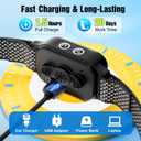 2 Pack Bark Collar, Smart Dog Bark Collar for Large Medium Small Dogs, Rechargeable Ultra-Light Training Collar with Beep Vibration, Anti Barking Device with 5-Level Sensitivity (Black)