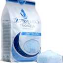 Litter Pearls Tracksless Unscented Non-Clumping Crystal Cat Litter with Odorbond, 7 lb, White, Clear and Blue Crystals