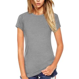Beluring Women Shirt Short Sleeve Crew Neck Summer Soft Long TshirtsTee Tops Blouse Size M