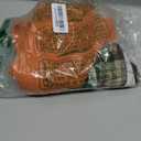 Orange Dog Sweater Dress, Plaid Dog Winter Clothes for Large Dogs Girl, Female Pet Doggie Apparel, X-Large (XL)