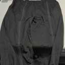 Deyeek Tear Away Pants for Men Full Zipper Legs Sweat Pants Mens Open Bottom Sweatpants Breakaway Cotton Post Surgery Pants (X-Large, Black)