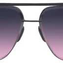 TOPFOXX - Bella Coffee - Aviator Sunglasses for Women Oversized - Total UV 400 Protection coating