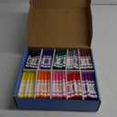 KMUYSL 200 Count Washable Markers Bulk, 10 Assorted Colors - Broad Line Conical Tip Coloring Markers for Kids, School Art Supplies & Back to School Supplies, Teacher Classroom Must Haves
