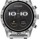 Citizen CZ Smart PQ2 44MM Sport Smartwatch with YouQ App with IBM Watson AI and NASA research, Wear OS by Google, HR, GPS, Fitness Tracker, Amazon Alexa, iPhone Android Compatible, IPX6 Rating