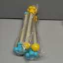 2 x Firework Water Gun, Romantic Fireworks Style Water Spray Toy for Couples, High Pressure Pull-Out Sprinkler Spray Toys for Bathing, Pool, Party Entertainment (2Pcs E)