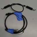 102336101 Governor & Accelerator Cable, Cable Combination Kit, Accelerator Throttle Cable Replacement for Kawasaki FE290 Club Car DS Golf Cart 2004-up, Replaces 102336001