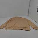 Gafeng Mens Athletic Sweatshirts Jumper Sports Shirts Cotton Stand Collar Long Sleeve Henley Pullover Tops Workout Sweatshirt Khaki XXL
