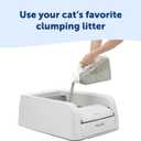 PetSafe ScoopFree Clumping Self-Cleaning Litter Box for Clumping Litter Superior Odor Control for Single and Multi-Cat Households