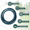 Lawn Mower Aramid Cord Deck Replacement Belt 5/8" X 103" for Dixie Chopper 2008B100W 2010B100W, AYP 3555R 583774101, Ref No B100