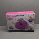 Sit and Spin Toys for Toddlers 1-3 Girls, 360 Toddler Spinning Seat with LED Lights and Music Christmas Birthday Gift for 1 2 3 Years Old Girl Sensory Toys Toddler Activities (Purple)