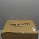 SENSARTE Pots and Pans Set Non stick, Non toxic Healthy Induction Cookware Set, 3 Pcs Non Stick Kitchen Cooking Set with Frying Pans Set & Saucepan, PFOA PFOS APEO Free, Black