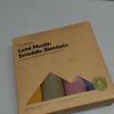 4-Pack Muslin Swaddle Blankets for Boys, Girls - Organic Baby Swaddles for Newborns, Soft & Breathable Receiving Baby Blankets for Girl, Boy, Neutral, Newborn Essentials Gift (Corals)